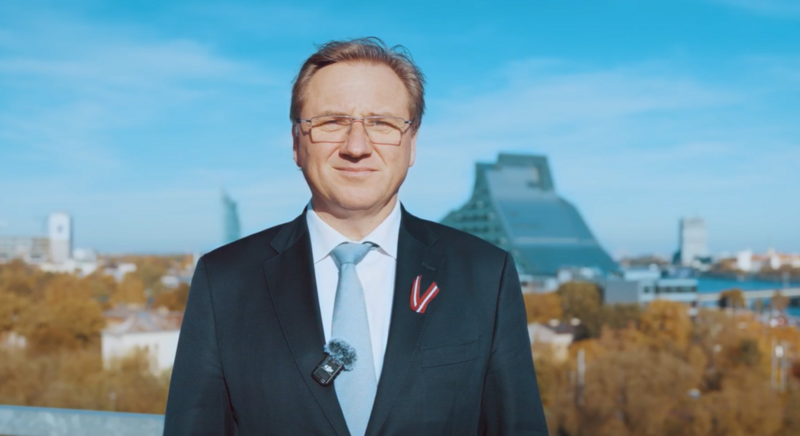 LU rektora profesora Gundara Bērziņa apsveikums valsts svētkos